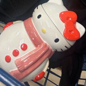 HK Snowman cookie jar